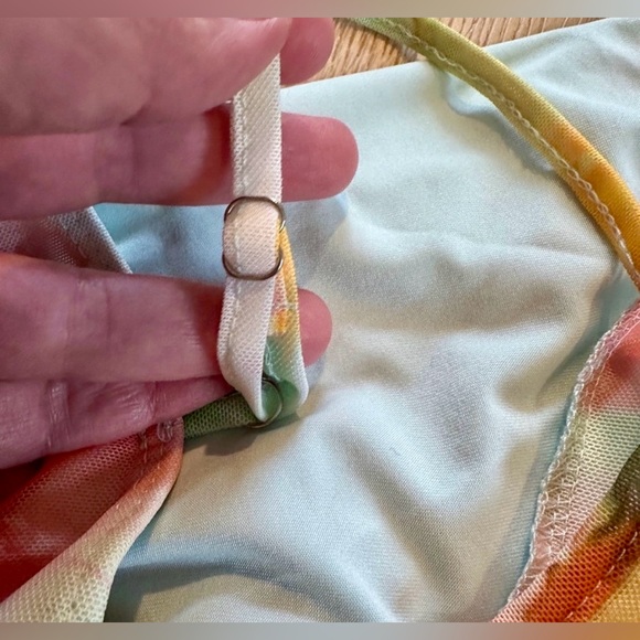 NWT 👌🏼🤩💖 Small Crepe-ey Rouched Spring Floral Mini Dress 🌺 🌼 ADORABLE 4 Spring! - Picture 5 of 11